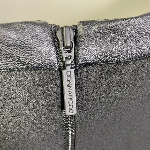 Christin Michaels black dress w/open sleeve accent - Picture 5 of 9